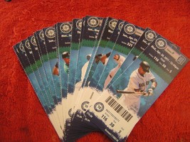 MLB 2011 Seattle Mariners Full Unused Ticket Stubs - $2.96