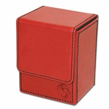 BCW Padded Leatherette Deck Case LX Red - $11.19