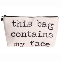 Heat Transfer Printing Cosmetic Bag Fashion Women  makeup bag This Bag C... - £9.37 GBP