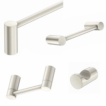 Aviano Collection - Elegant Design 4-Piece Bathroom Hardware Accessory Set - $45.98