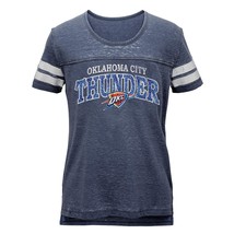 NWT NBA OKC Thunder Girls Medium (7-9) Dark Navy Short Sleeve Tee Shirt - €12,02 EUR