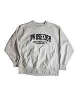 Champion Original Reverse Weave UW Oshkosh Athletic Dept Sweatshirt Size... - $74.20