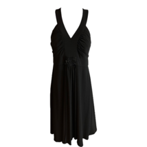 Jessica Howard Womens A Line Dress Black Little Midi Sleeveless LBD Peti... - £33.32 GBP
