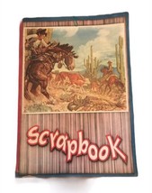 Vintage Western Horseback Paper Scrapbook - £32.82 GBP