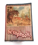 Vintage Western Horseback Paper Scrapbook - £31.19 GBP