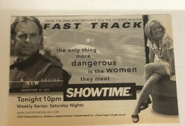 Fast Track Tv Guide Vintage Print Ad Keith Carradine Tpa7 - £4.57 GBP