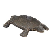 Cheungs Decorative Cast Iron Turtle in Unfinished / Black Finish - $27.00