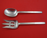 Commonwealth by Porter Blanchard Sterling Silver Salad Serving Set 2pc O... - $682.11