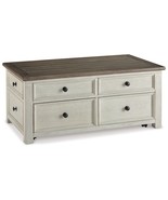 Bolanburg - White / Brown / Beige - Lift Top Cocktail Table - $9,898.41 MXN