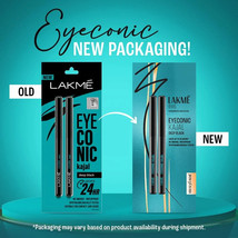 LAKME Eyeconic Kajal - Twin Pack, 0.35g + 0.35g, Black Matte Finish - $13.32