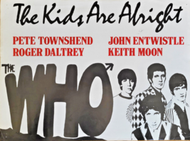 The Who–Original Poster – the Kids Are Alright- Rare – France - Poster - 1979 - £129.55 GBP