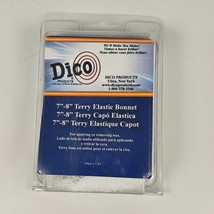 Dico Terry Cloth Buffing Polishing Bonnet 2 Sided 7-8&quot; 7420651 Washable - $8.90