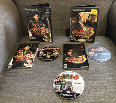 Playstation 2 Lot Onjmusha Disc 1 ONLY 2 Samurais Destiny 3 Demon Siege ... - $17.99
