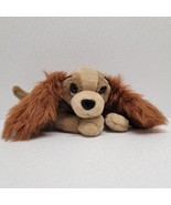 Vintage 8&quot; Disney Lady And The Tramp Laying Down Girl Dog Plush With Pin... - $24.55 CAD