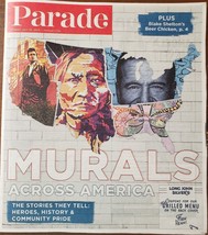 MURALS Across America, Angela Bassett @ Parade Magazine July 2019 - £4.64 GBP