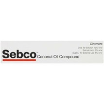 Sebco Coconut Oil Coal Tar Salicylic Acid Ointment 100g x 1 - £21.55 GBP