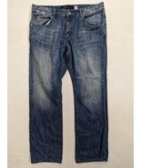 Rocawear Mens Jeans Slim Fit Size Size Material Tags Are Missing Blue 40x34 - $29.68