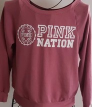 Pink ~ Victoria&#39;s Secret ~ Women&#39;s Size XS ~ Long Sleeve ~ Mauve Sweatshirt - £20.50 GBP