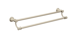 Moen YB6422BN Belfield 24" Double Towel Bar - Brushed Nickel - £87.84 GBP