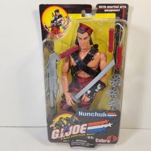 Hasbro G.I. Joe VS Cobra NUNCHUK 2001 Action Figure Martial Arts Weapons Sword - £29.81 GBP