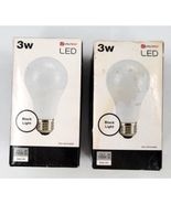 Utilitech A19 Black Decorative LED Light Bulb Party Light Standard Base ... - £9.48 GBP
