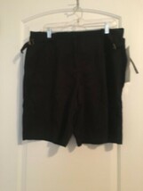 Onque Casuals Women&#39;s Black Shorts Stretch Size 14 - $31.04