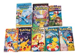 Pokémon Heroes The Movie VHS &amp; 7 Other Pokémon VHS First Movie, Into The... - $75.00