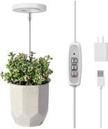 Grow Light, Full Spectrum LED Plant Light for Indoor Plants, Height Adju... - $222.73 MXN