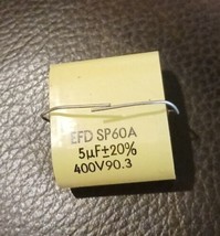 1 ea NEW EFD SP60A  5.0 uF 400V  Capacitor **SHIPS QUICK n FREE** - £20.05 GBP