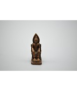 Buddha Throne Miniature Bronze Copper Antique Buddhist Votive Religious ... - £22.67 GBP