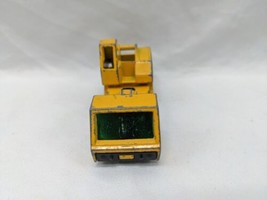*INCOMPLETE* Vintage 1978 Matchbox Superfast Yellow Crane Truck Toy 2 3/4" - $21.77