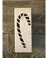 American Crafts Rubber Stamp Candy Cane - $927.41 MXN