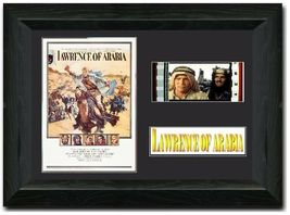 Lawrence of Arabia 35 mm Film Cell Display Framed Peter O&#39;Toole - £14.68 GBP