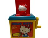 Vintage Hello Kitty Jack in the Box 1983 CBS Toys Working - $17.77
