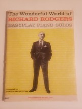 The Wonderful World of Richard Rodgers Easyplay Piano Solos by David Carr Glover - £11.19 GBP