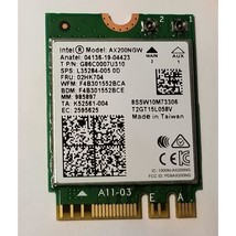 Intel AX200 IEEE 802.11ax Bluetooth 5.0 - Wi-Fi/Bluetooth Combo Adapter ... - $41.99