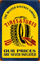 BNG Tires &amp; Tubes Metal Sign (24&quot; by 16&quot;) - £35.97 GBP