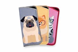 Pet Print Glasses Case – Cat, Dog Eyewear Pouch for Eyeglasses and Sungl... - $5.93+