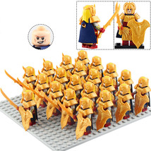 21pcs Galadhrim Warriors Heavy Armor Soldiers The Lord of the Rings Minifigures - £26.93 GBP