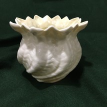 Belleek Neptune Swirly Seashell Parian China Vase 4.5&quot; 7th Mark 1980-93 - $43.61