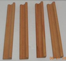 Vintage 1948 SCRABBLE Board Game Selchow &amp; Righter Replacement set of 4 Racks - $15.07