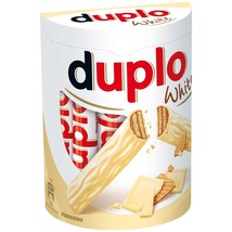 Ferrero Duplo White Chocolate Wafer Bars -10 Bars Free Ship - £10.16 GBP