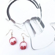 2021 trend korean earrings Cool Mini Headset Drop Earrings Woman Funny Creative  - £10.66 GBP