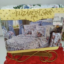 NOS Elizabeth Gray Ansley Park Floral Full Fitted Sheet 90’s Ansley Park Sealed - $19.98