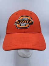 Nike Oklahoma State Cowboys OSU Orange Strapback Hat Cap Dri Fit Embroidered - £10.60 GBP