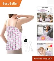 Moist &amp; Dry Heat Electric Wrap Around Heating Pad: 4 Hour Auto Shut Off,... - $62.32