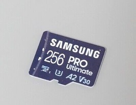 Saumsung PRO Ultimate 256GB microSDXC U3 UHS-I Memory Card MB-MY256SA/AM image 2