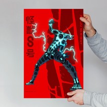 KAIJU NO. 8 anime poster. 2024 Anime Series Key Visual Wall Art Decor Weeb Gift - £8.55 GBP+