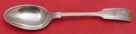 Fiddle &amp; Shell by Georgian House Sterling Silver Place Soup Spoon 7 1/2&quot; - £139.93 GBP