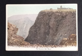 The Summit Ben Nevis Observatory Fort William Scotland UNP Postcard c1910 - £6.25 GBP